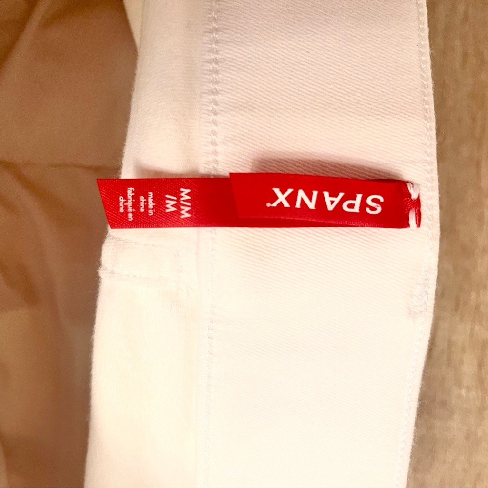 SPANX NWT Women’s White Stretch Skinny jeans - Picture 6 of 10